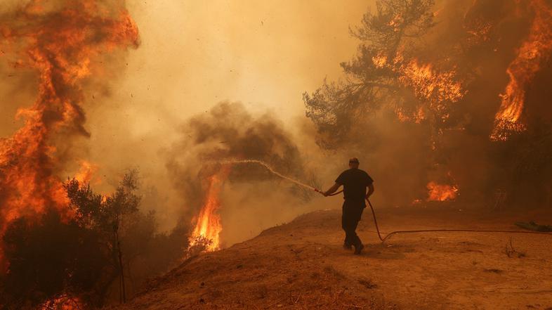 Požari v Grčiji