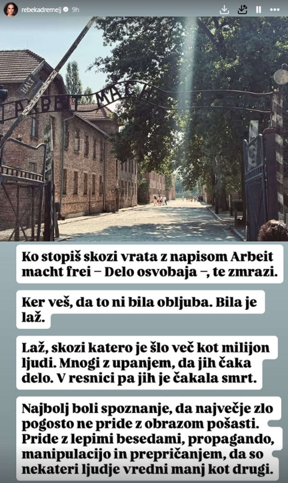 rebeka dremelj | Avtor: Instagram