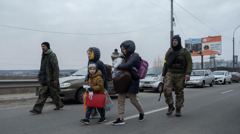 Ukrajina begunci