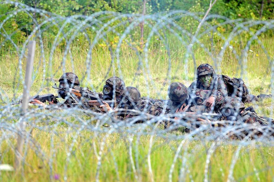 Vojaški tabor v Bohinjski Beli