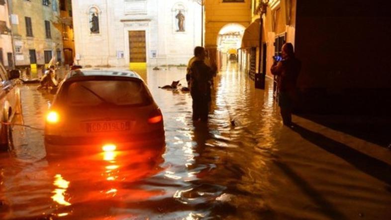 Poplave v Genovi