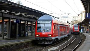 železnica Nemčija vlak tiri