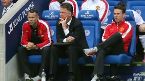 Giggs Van Gaal Leicester City Manchester United