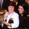 Katia Dolores Aveiro Ronaldo mama mati sestra Zürich zlata žoga gala prireditev 