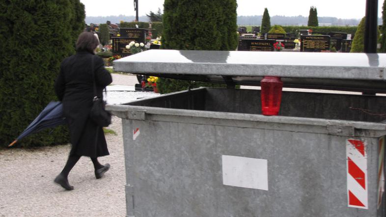 Sveče spadajo med odpadno embalažo, ki jo je treba zbirati ločeno od preostalih 