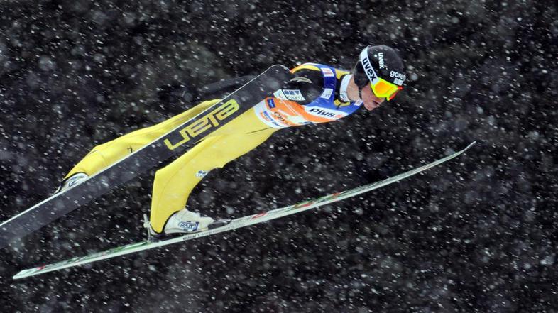 Prevc Oberstdorf smučarski skoki poleti ekipna tekma svetovni pokal
