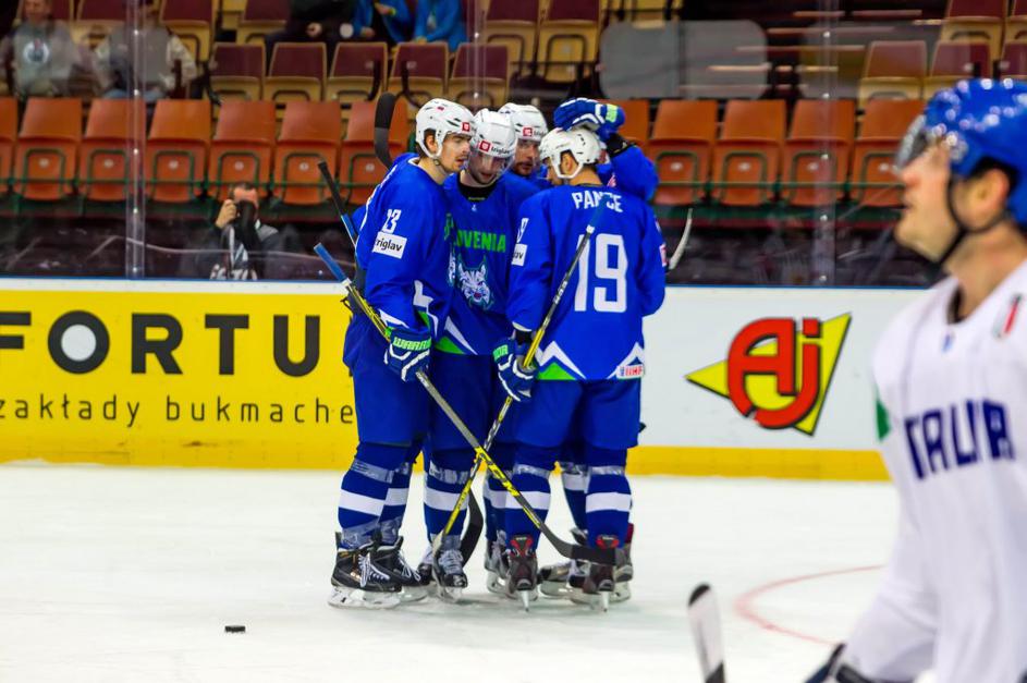 hokej, Slovenija - Italija