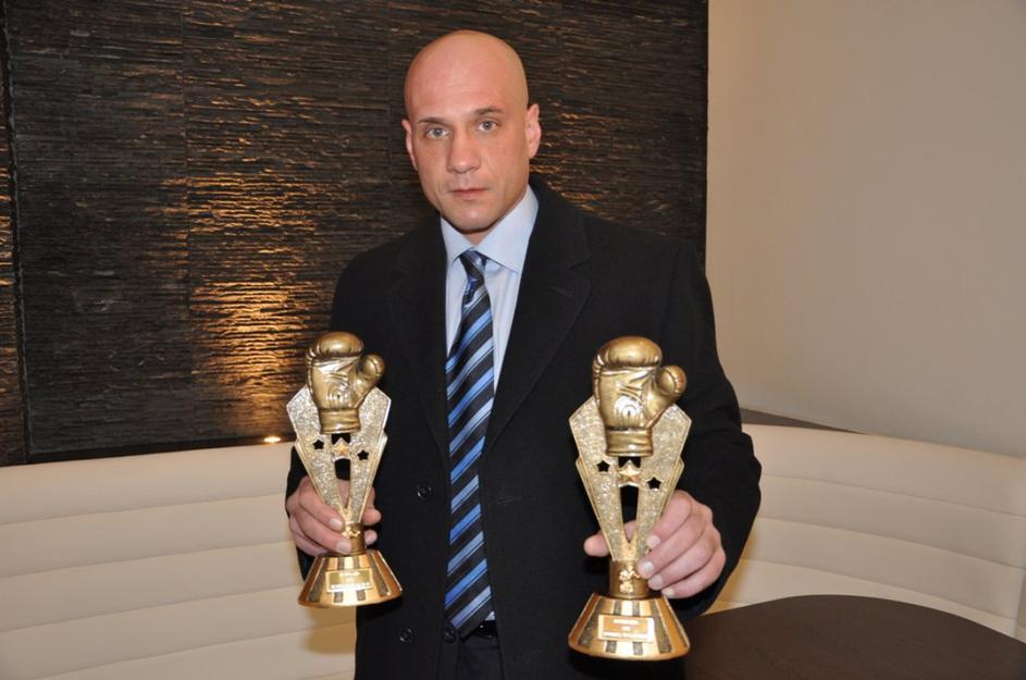 Boksar boksarka leta podelitev Mon Cherie Ljubljana BZS