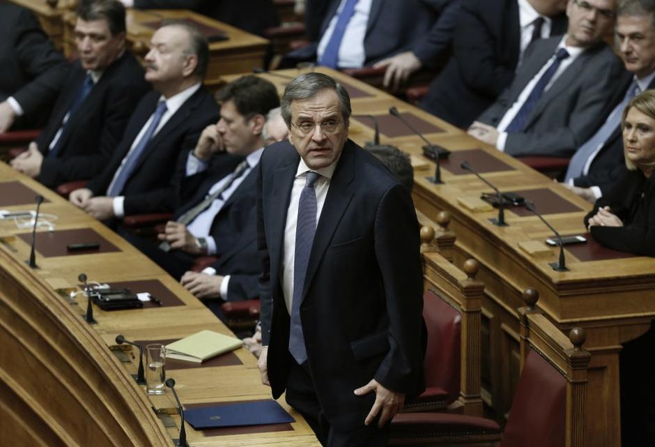 Grčija, premier Samaras | Avtor: EPA