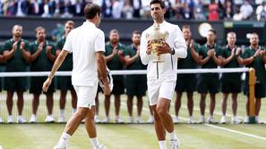 Novak Đoković Roger Federer Wimbledon 2019
