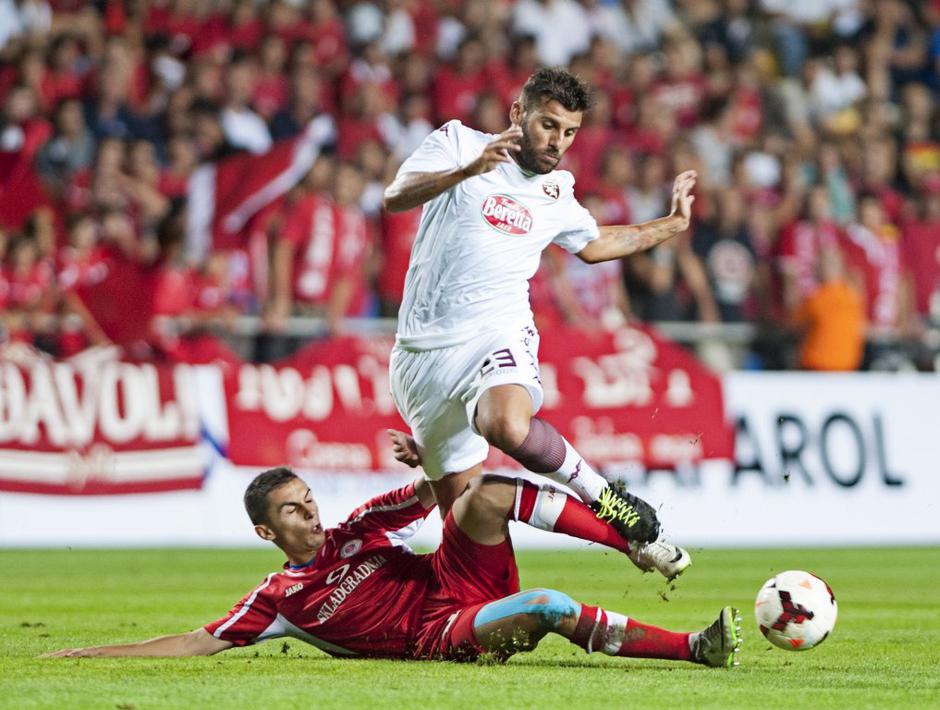 Antonio Nocerino Dario Rugašević RNK Split Torino Evropska liga | Avtor: EPA