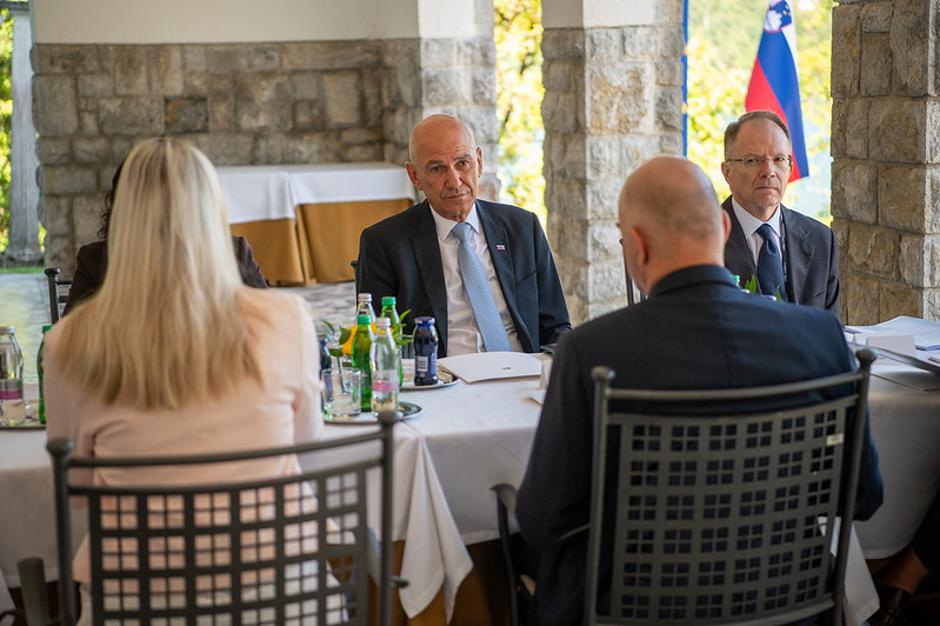 Janša na BSF | Avtor: Flickr/Vlada RS