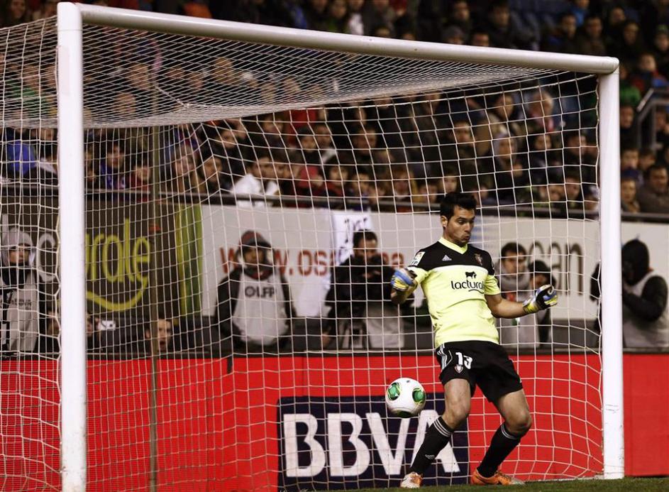 Andres Fernandez Ronaldo Osasuna Real Madrid španski pokal Copa del Rey