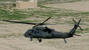 Helikopter ameriške vojske Black Hawk