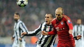 Robben Chiellini Bayern München Juventus Liga prvakov četrtfinale