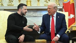 Volodimir Zelenski Donald Trump v ovalni pisarni