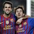 Cesc Fabregas Lionel Messi Barcelona AC Milan Liga prvakov četrtfinale povratna 