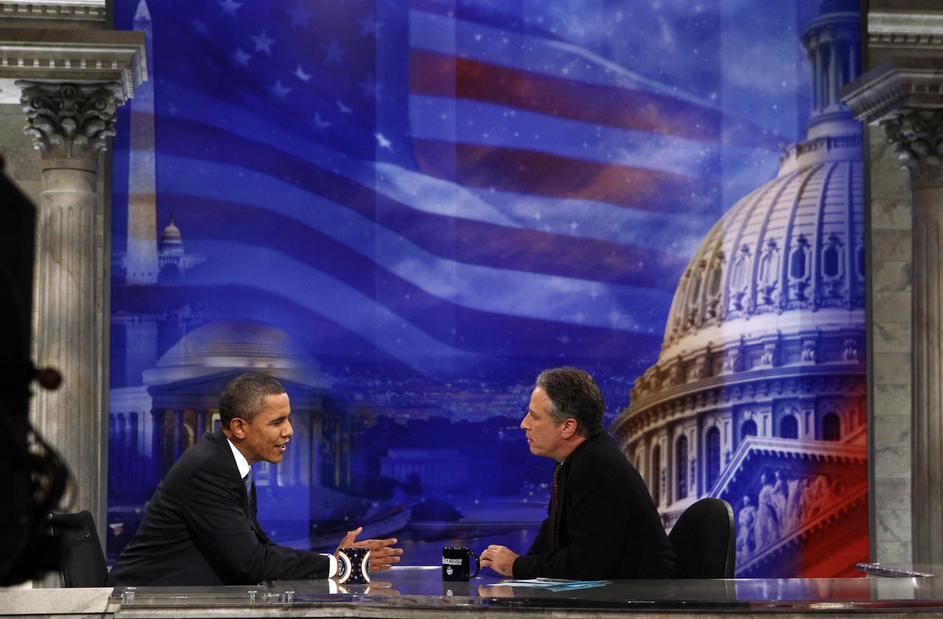 Jon Stewart, Barack Obama, The Daily Show