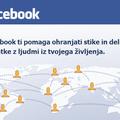 "Facebook ti pomaga ohranjati stike," piše na vstopni strani – nekaterim pa tudi