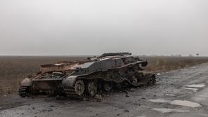 uničen tank Herson