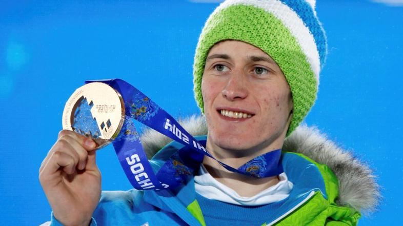 Podelitev kolajne - Prevc