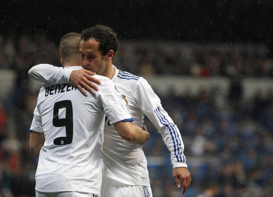 Ricardo Carvalho Karim Benzema gol zadetek proslavljanje slavje proslava veselje