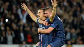 Ibrahimović Paris Saint Germain PSG Dinamo Kijev Liga prvakov
