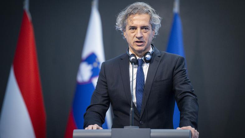 Robert Golob in Viktor Orban