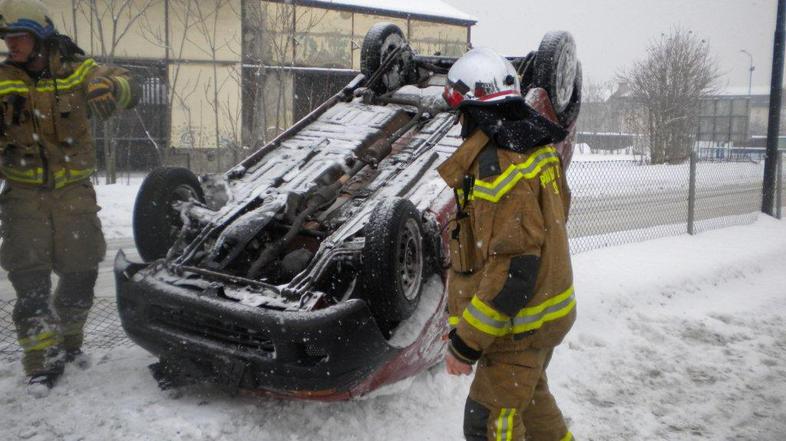 Nesreča sneg sneženje