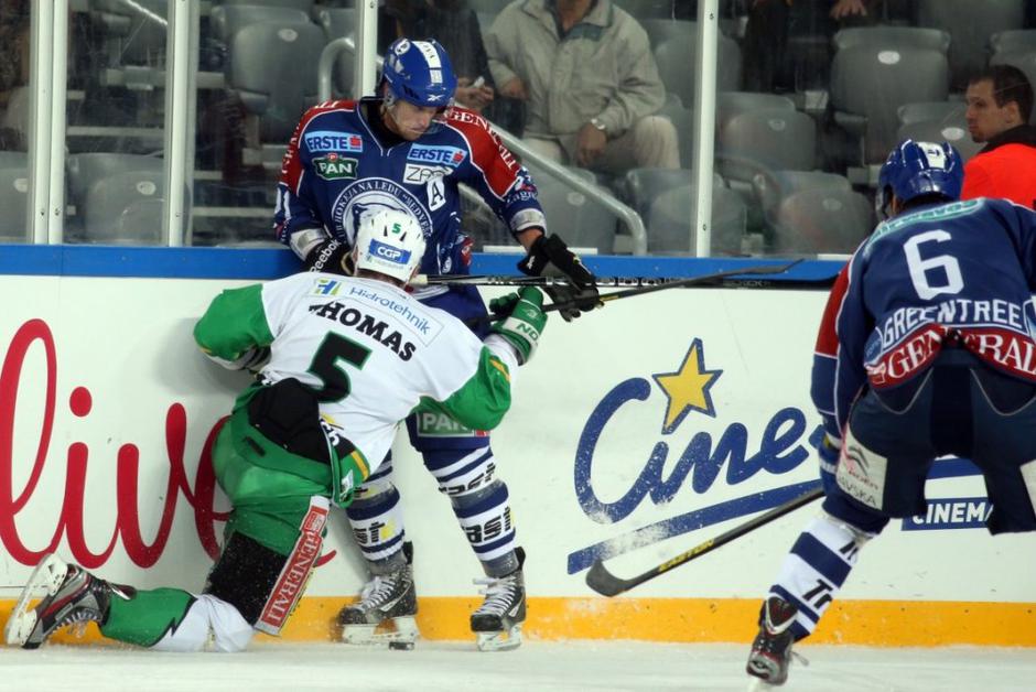 Medveščak Zagreb Tilia Olimpija EBEL ice fever zagreb jeffrey thomas | Avtor: Dalibor Urukalović/PIXSELL