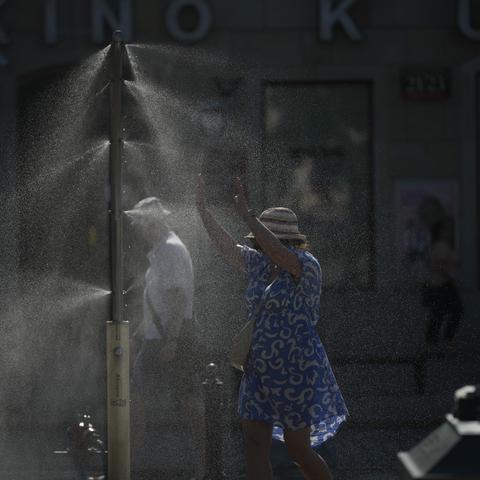 vročinski val vročina sonce