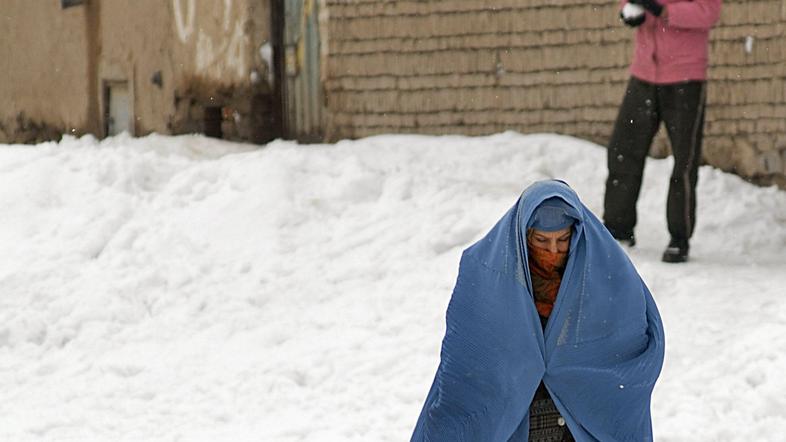V Afganistanu so se temperature letos že spustile na 30 stopinj Celzija pod ničl