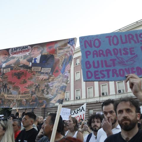 Protesti v Albaniji