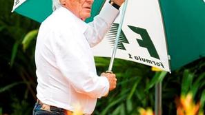 Bernie Ecclestone ponavlja, da Rupert Murdoch formule 1 ne bo kupil. (Foto: Reut
