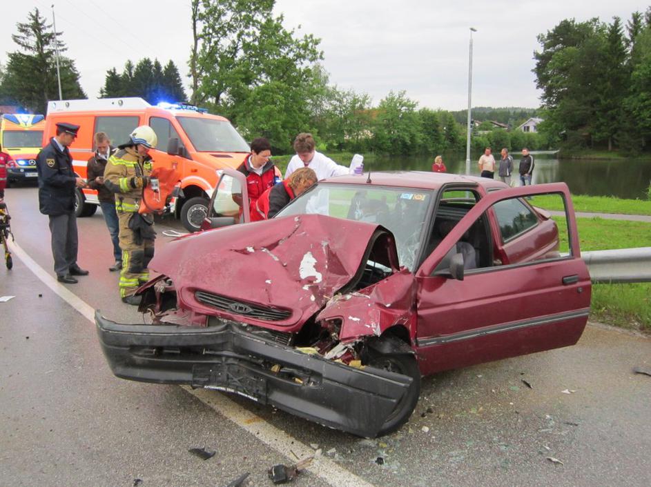 goričnica nesreča trčenje