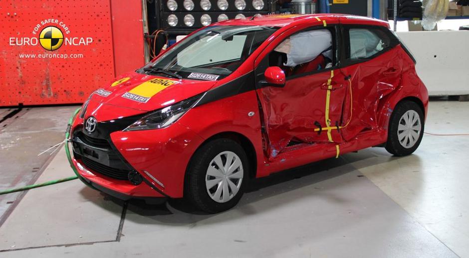 Toyota aygo | Avtor: Euro NCAP