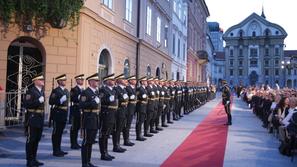 Državna proslava na Kongresnem trgu.