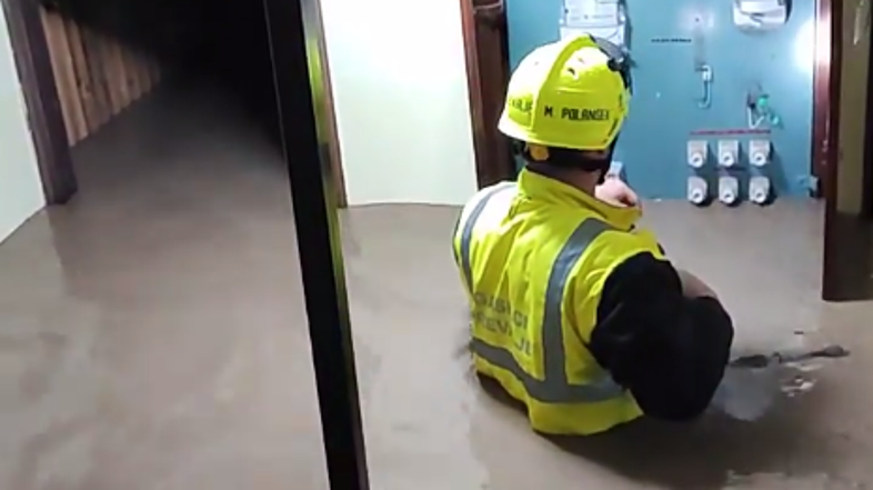 Prevalje reševanje gasilci