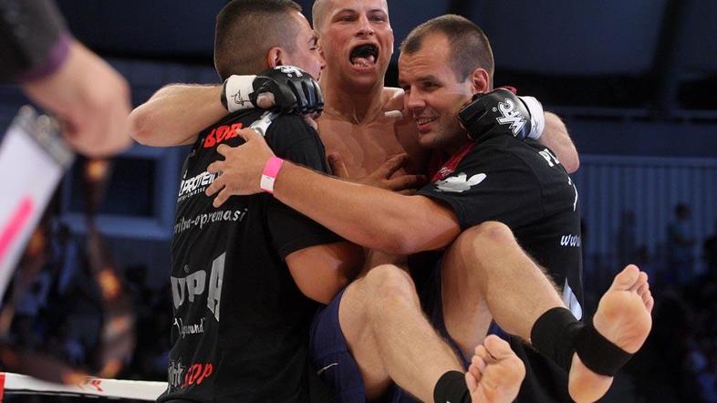 Bor Bratovž ima pred seboj še kar nekaj uspešnih let v MMA svetu. (Foto: Nik Rov