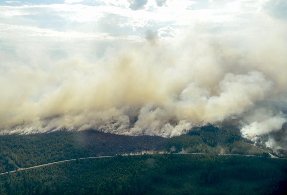 Gozdi požari, Švedska | Avtor: Epa