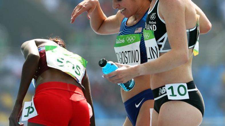 Abbey D'Agostino Nikki Hamblin 5000 m