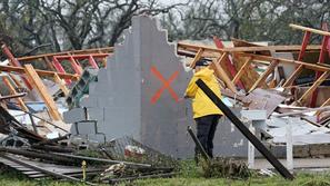 Orkan Harvey v Rockportu, Teksas