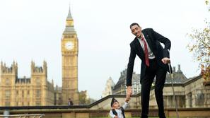 Najvišji in najnižji človek na svetu