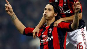 Zlatan Ibrahimović je zaigral za oba milanska kluba. (Foto: Reuters)
