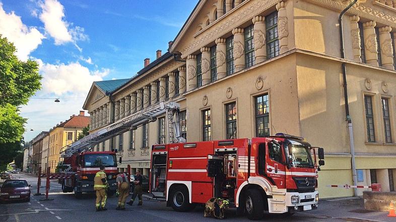 Požar na dvorani Tabor 