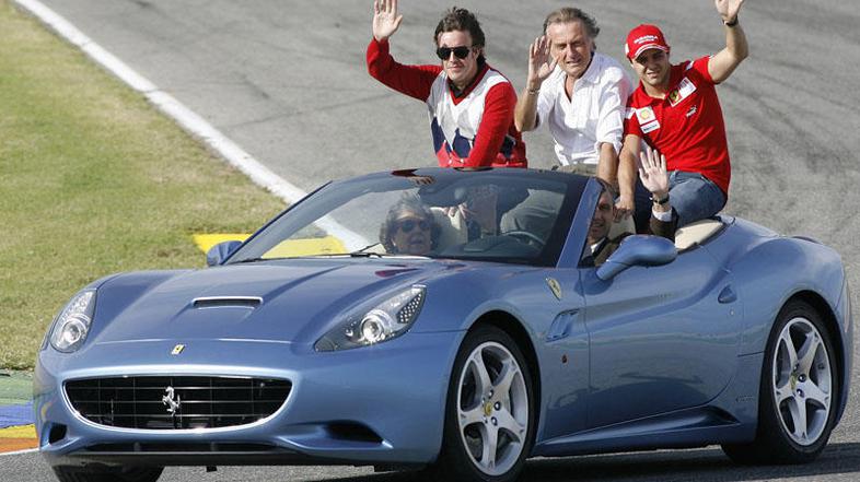 Alonso, Domenicali in Massa so se zapeljali po stezi Ricardo Tormo. Foto: Reuter