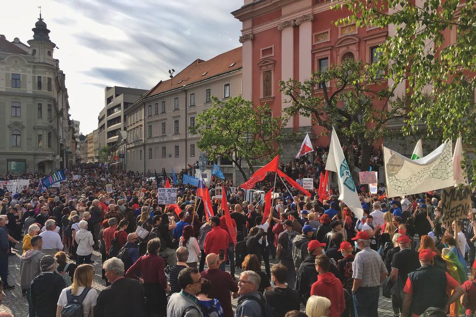 Protivladni protesti | Avtor: Anže Petekovšek
