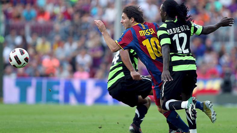 Royston Drenthe Lionel Messi