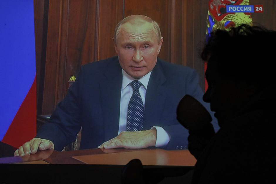 Vladimir Putin nagovor | Avtor: PrtSc