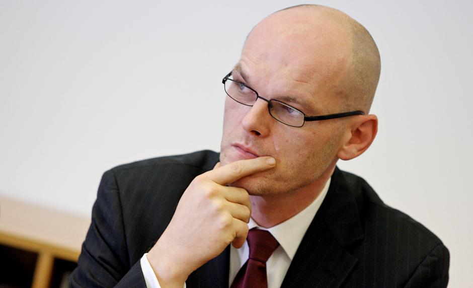 slovenija 30.09.2010, Goran Klemencic, Predaja poslov med obstojeèim in novim vo | Avtor: Boštjan Tacol